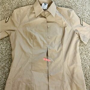 US ARMY GREEN UNIFORM AGSU women's short sleeve size 10R